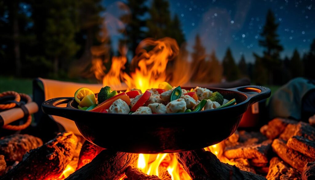 Tasty Campfire Stir Fry