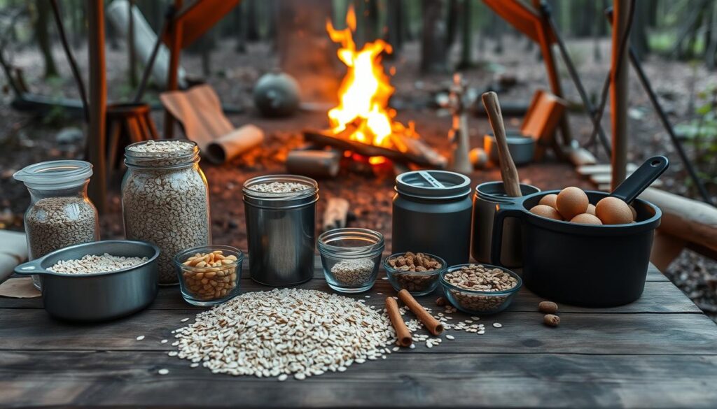choosing oats for camping