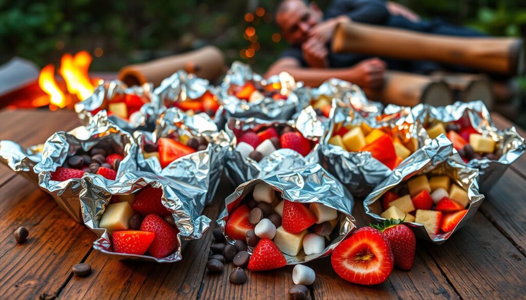 easy foil packet desserts