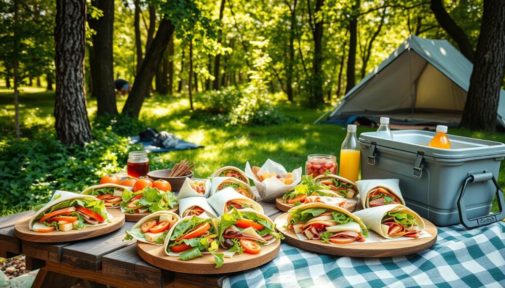no-cook camping meals
